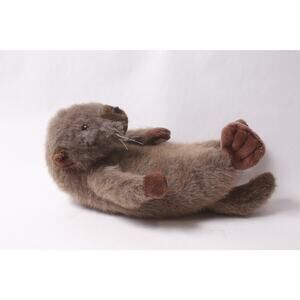 Nanco Otter  Plush on Back Realistic Stuffed Animal ~ 260304-WH 1031